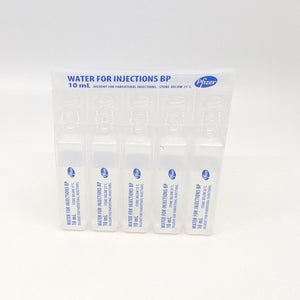 Sterile Water (10ml) max order is 5
